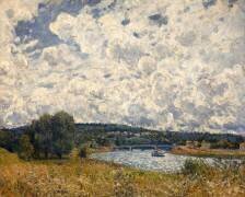 La Seine à Suresnes (Hauts-de-Seine) (Alfred Sisley) - Muzeo.com