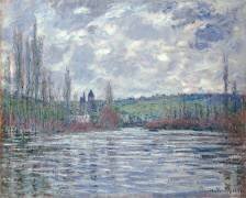 La Seine en crue à Vetheuil (Claude Monet) - Muzeo.com