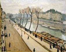 La Seine vu du quai des Grands Augustins (Albert Marquet) - Muzeo.com