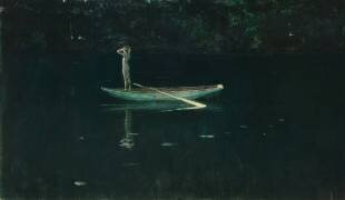 La solitude ou Solitude (Thomas Alexander Harrison) - Muzeo.com