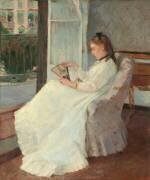 La Sœur de l'Artiste à la Fenêtre (Berthe Morisot) - Muzeo.com