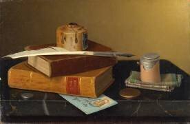 La table du banquier (William Michael Harnett) - Muzeo.com