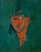 La tête rouge (Amedeo Modigliani) - Muzeo.com