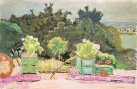La Terrasse à Vernonnet (Pierre Bonnard) - Muzeo.com