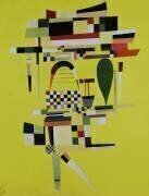 La toile jaune (Wassily Kandinsky) - Muzeo.com