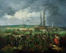 La vendange à Argenteuil (René Charles Louise Debreaux) - Muzeo.com