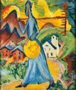 La Vie Alpine (Ernst Ludwig Kirchner) - Muzeo.com
