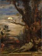 La Vie de l'Humanité : l'Âge d'or, Adam (Gustave Moreau) - Muzeo.com
