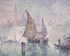 La voile verte, Venise (Paul Signac) - Muzeo.com