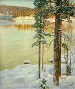 Lac gelé, Ruovesi (Akseli Gallen-Kallela) - Muzeo.com