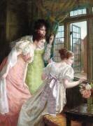 L'arrivée de l'écuyer (Mary E. Harding) - Muzeo.com