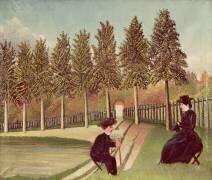 L'Artiste peignant sa Femme (Henri Rousseau) - Muzeo.com