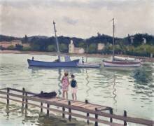 Les Enfants à Porquerolles (Albert Marquet) - Muzeo.com