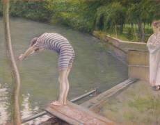Le Baigneur ou Le Plongeur (Gustave Caillebotte) - Muzeo.com