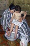 Le Bain de l'Enfant (Mary Cassatt) - Muzeo.com