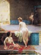 Le bain turc (Serkis Diranian) - Muzeo.com
