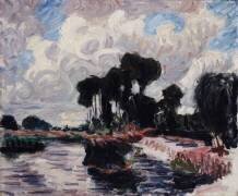 Le Barrage à Montigny (Roderic O'Conor) - Muzeo.com