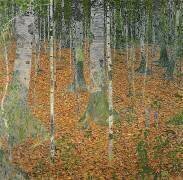 Le bois de bouleaux (Gustav Klimt) - Muzeo.com
