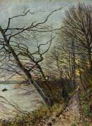 Le Bois de Roches, Veneux-Nadon (Alfred Sisley) - Muzeo.com