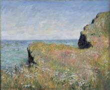 Le bord de la falaise (Claude Monet) - Muzeo.com