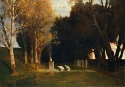 Le bosquet sacré (Arnold Böcklin) - Muzeo.com