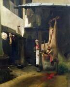 Le boucher (François Bonvin) - Muzeo.com
