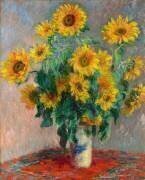 Le bouquet de tournesols (Claude Monet) - Muzeo.com