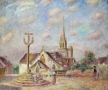 Le calvaire de Pont Aven (Auguste Renoir) - Muzeo.com