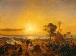 Le Camp de Staoueli (Théodore Gudin) - Muzeo.com