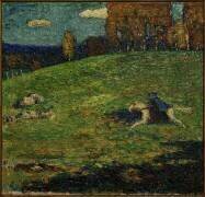 Le Cavalier Bleu (Wassily Kandinsky) - Muzeo.com