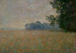 Le Champ d'avoine aux coquelicots (Claude Monet) - Muzeo.com