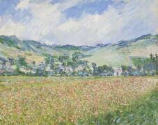 Le champ des coquelicots (environs de Giverny). (Claude Monet) - Muzeo.com