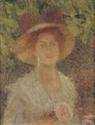 Le chapeau de paille (Ernest Laurent) - Muzeo.com