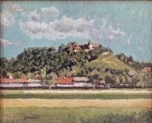 Le Château de Virieu à Dauphine (Pierre Bonnard) - Muzeo.com