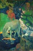 Le Cheval blanc (Paul Gauguin) - Muzeo.com