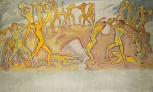 Le Choc des Titans (Koloman Moser) - Muzeo.com