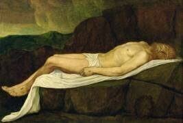 Le Christ mort (Alphonse Legros) - Muzeo.com