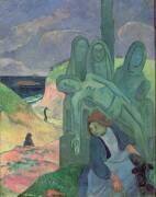 Le Christ Vert (Calvaire breton) (Paul Gauguin) - Muzeo.com