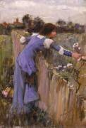 Le cueilleur de fleurs (John William Waterhouse) - Muzeo.com