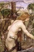 Le cueilleur de fleurs (John William Waterhouse) - Muzeo.com