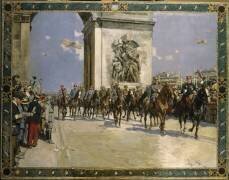 Le défilé de la Victoire, le 14 juillet 1919 (François Flameng) - Muzeo.com