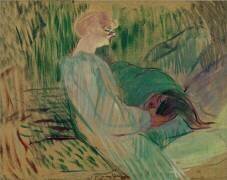 Le divan (Henri de Toulouse-Lautrec) - Muzeo.com