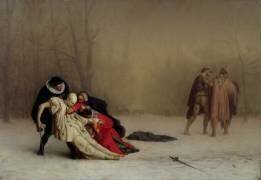 Le duel après la mascarade (Jean-Léon Gérôme) - Muzeo.com