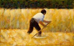 Le faucheur (Georges Seurat) - Muzeo.com