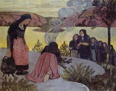 Le feu dehors ou Les Mammifères (Paul Serusier) - Muzeo.com