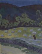 Le foin au clair de lune (Paul Serusier) - Muzeo.com
