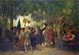 Le gagnant de la danse du coq (Gustave Brion) - Muzeo.com