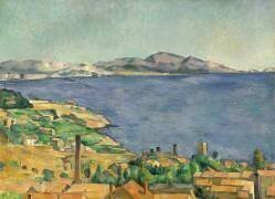 Le golfe de Marseille vu de l'Estaque (Paul Cézanne) - Muzeo.com