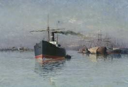 Le grand quai de Dunkerque (Emile Maillard) - Muzeo.com
