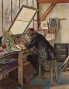 Le Graveur (Ferdinand Hodler) - Muzeo.com